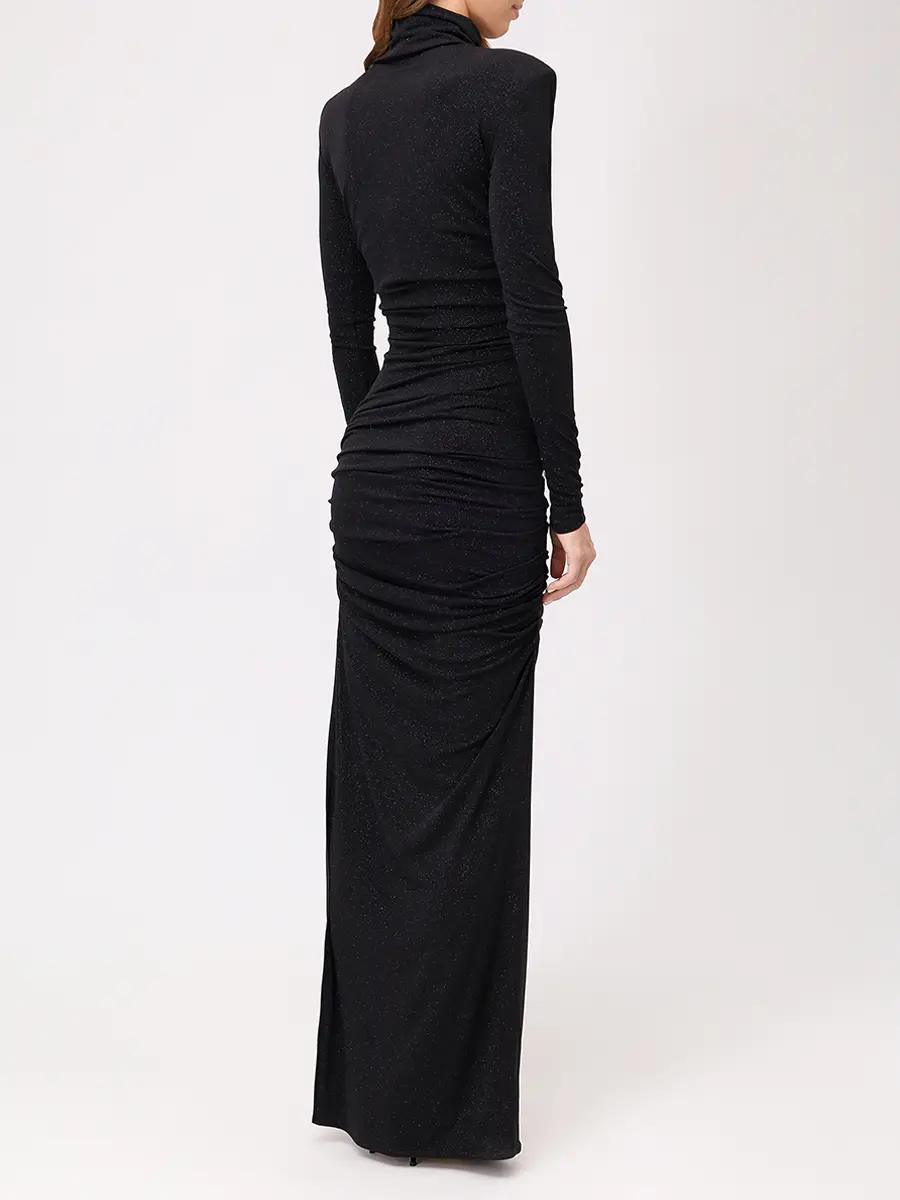 Платье с драпировкой