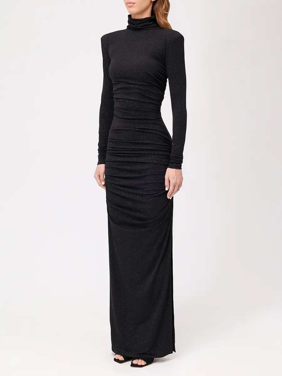 Платье с драпировкой