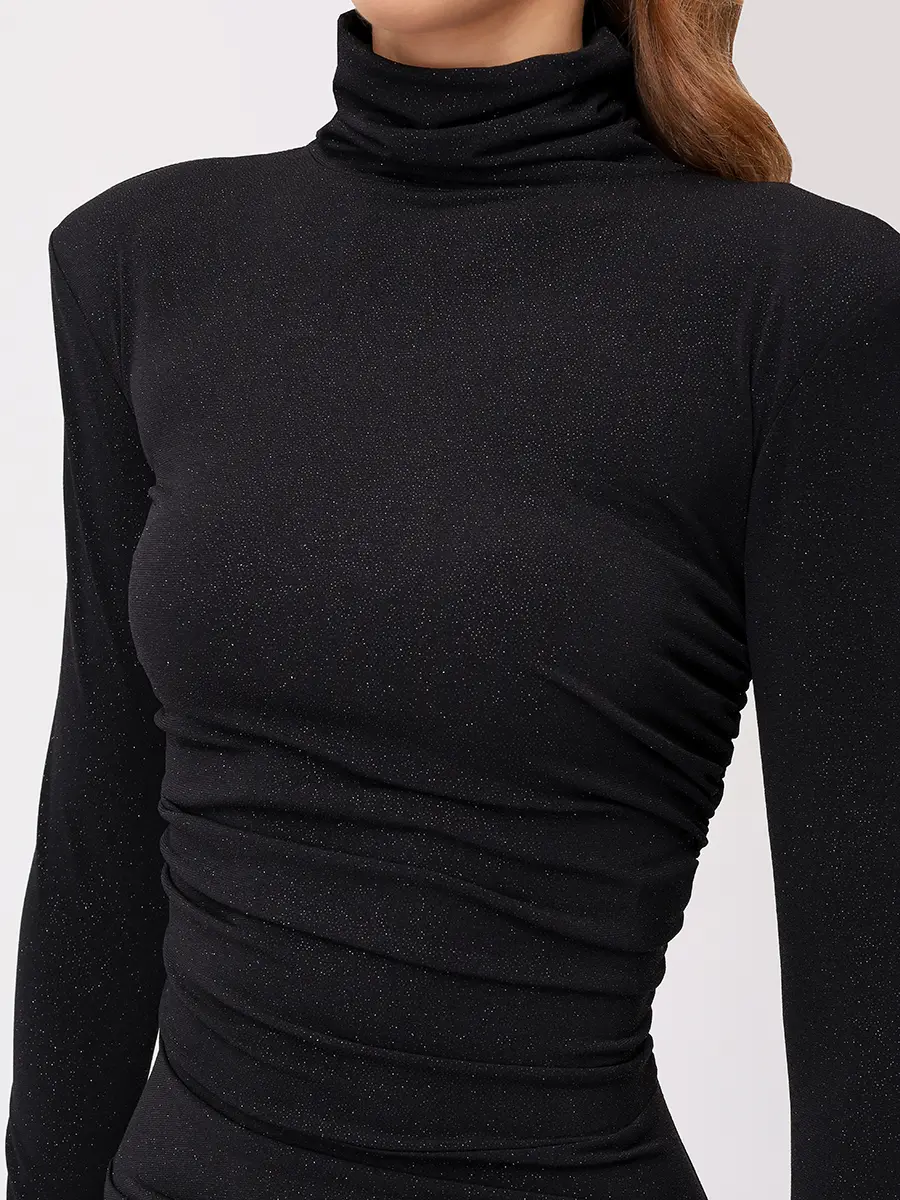 Платье с драпировкой