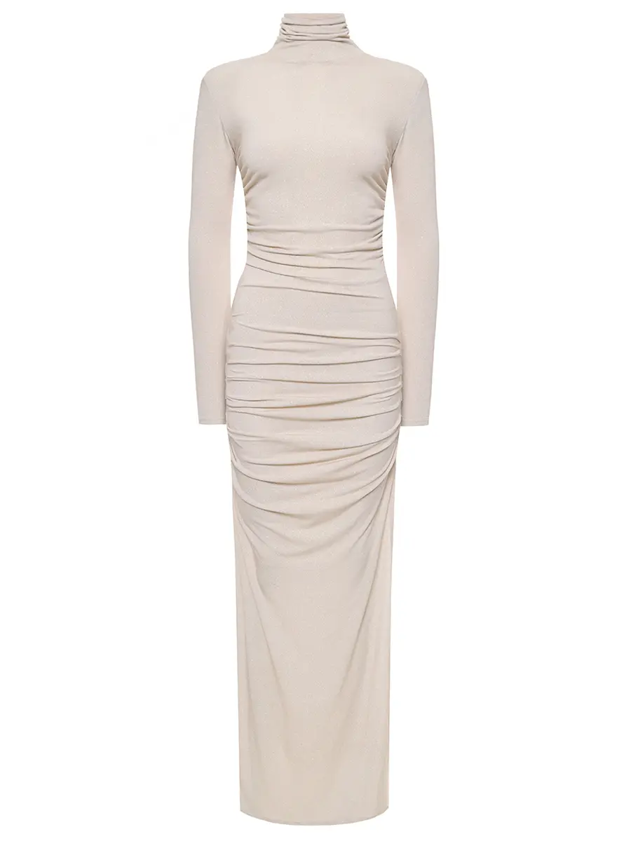 Платье с драпировкой