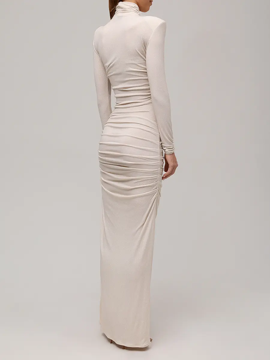 Платье с драпировкой