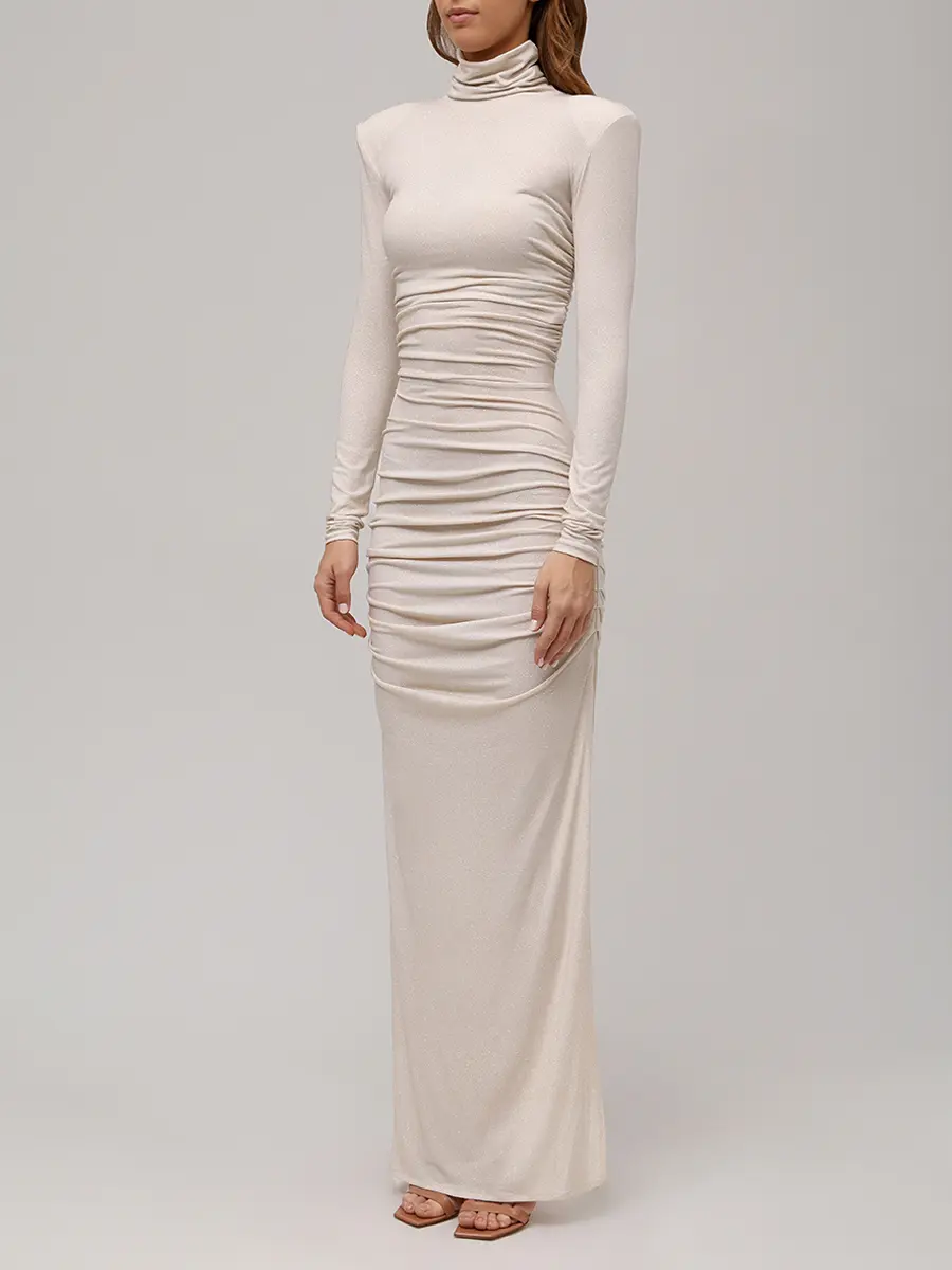 Платье с драпировкой