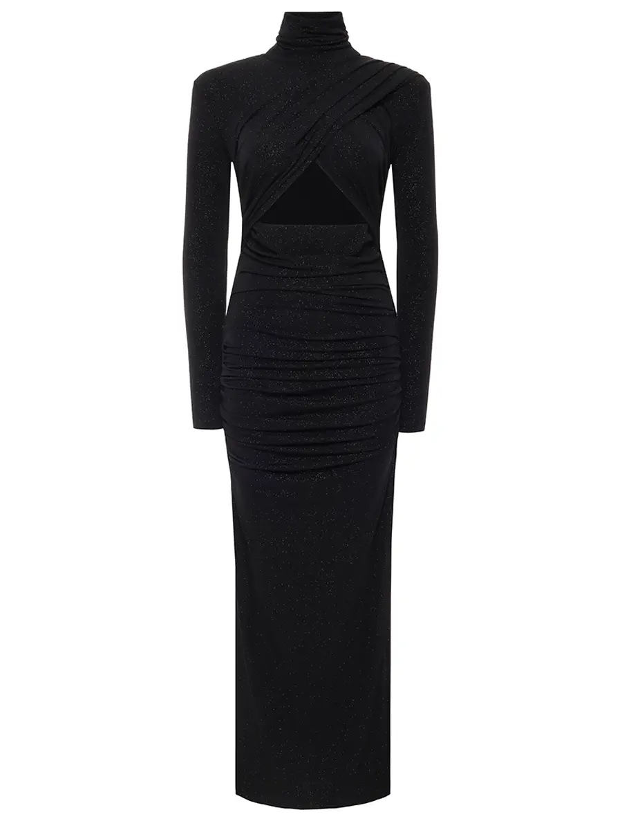 Платье с драпировкой