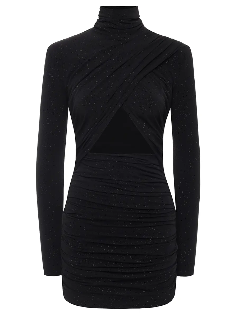 Платье с драпировкой