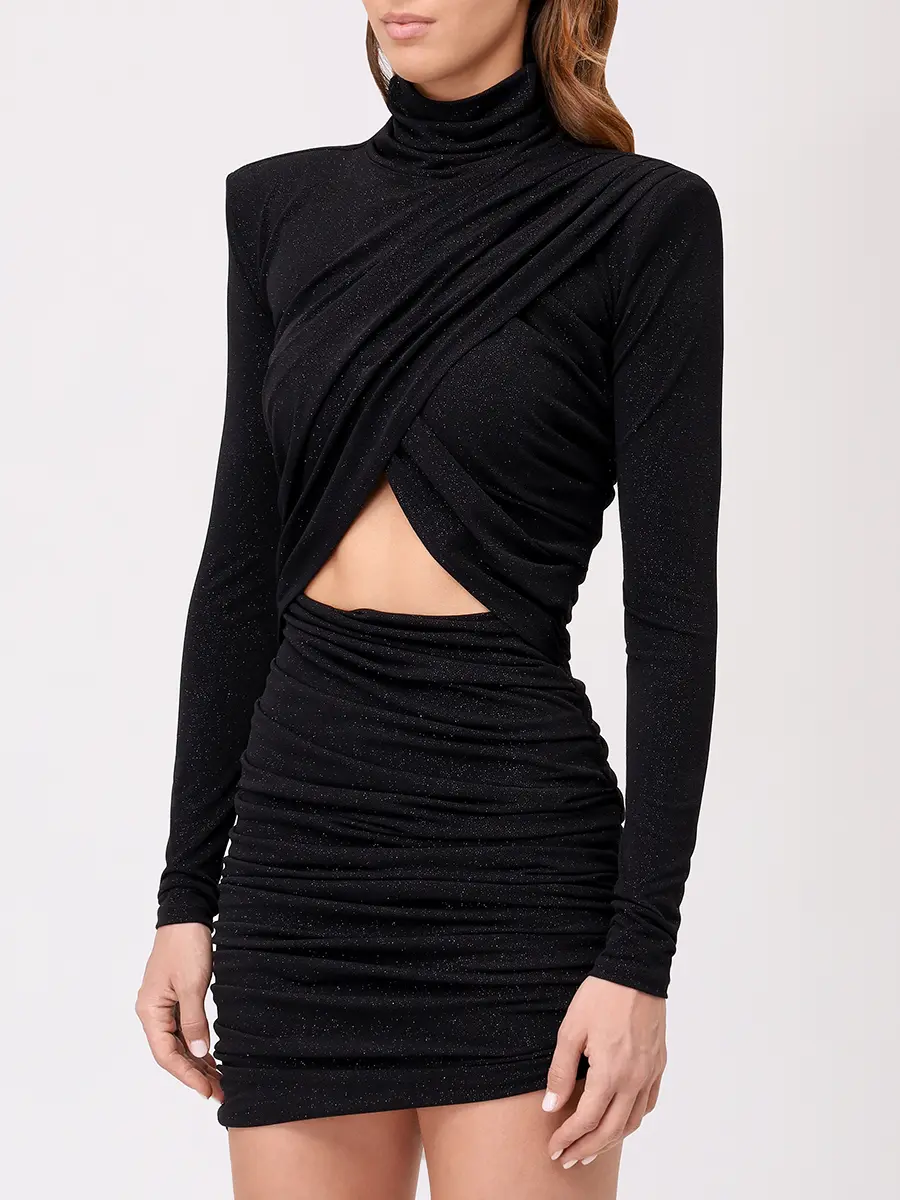 Платье с драпировкой