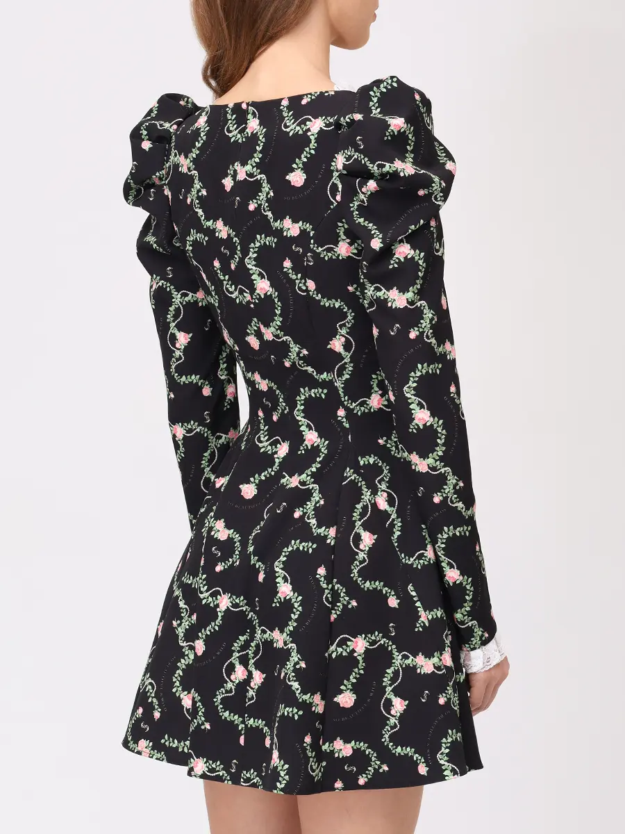 Платье с принтом