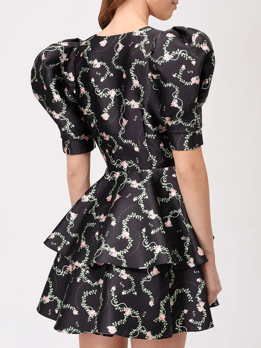 Платье с принтом