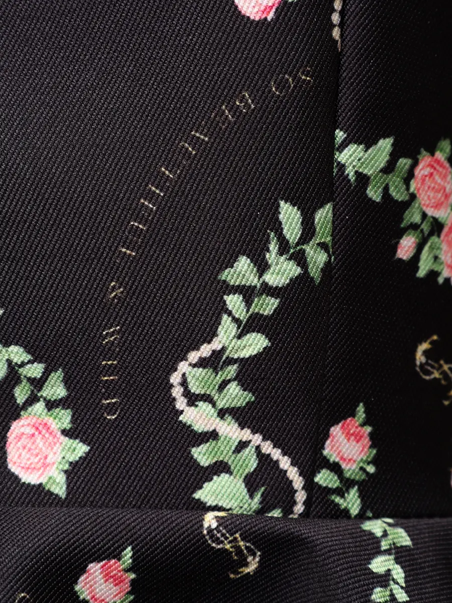 Платье с принтом