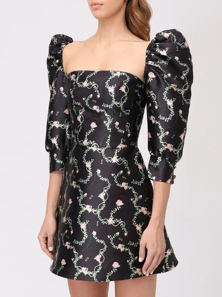 Платье с принтом