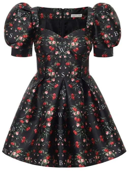 Платье с принтом SO BEAUTIFUL & WILD