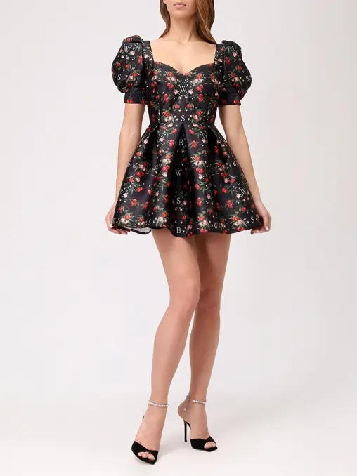 Платье с принтом SO BEAUTIFUL & WILD