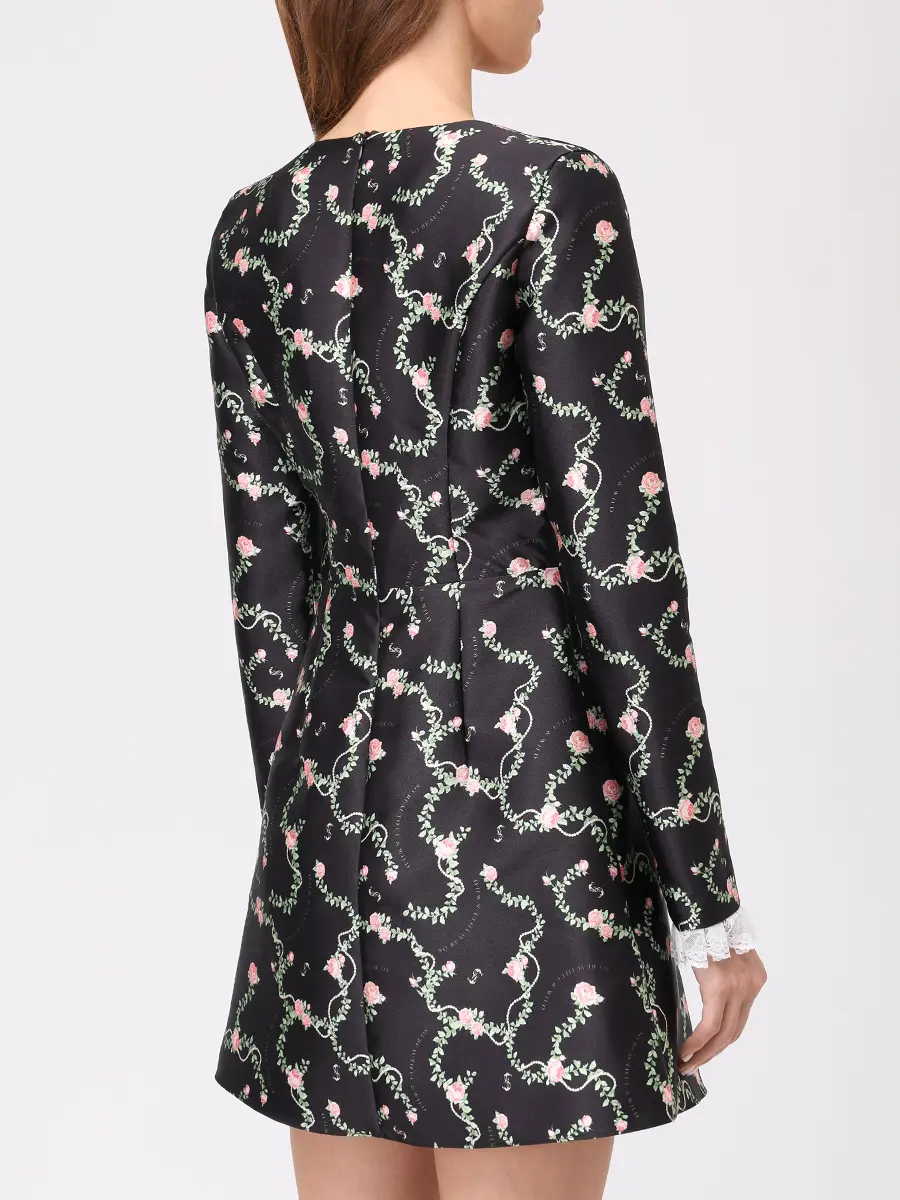 Платье с принтом