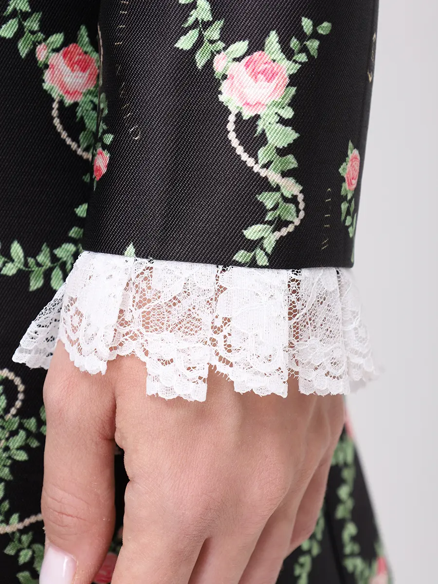 Платье с принтом