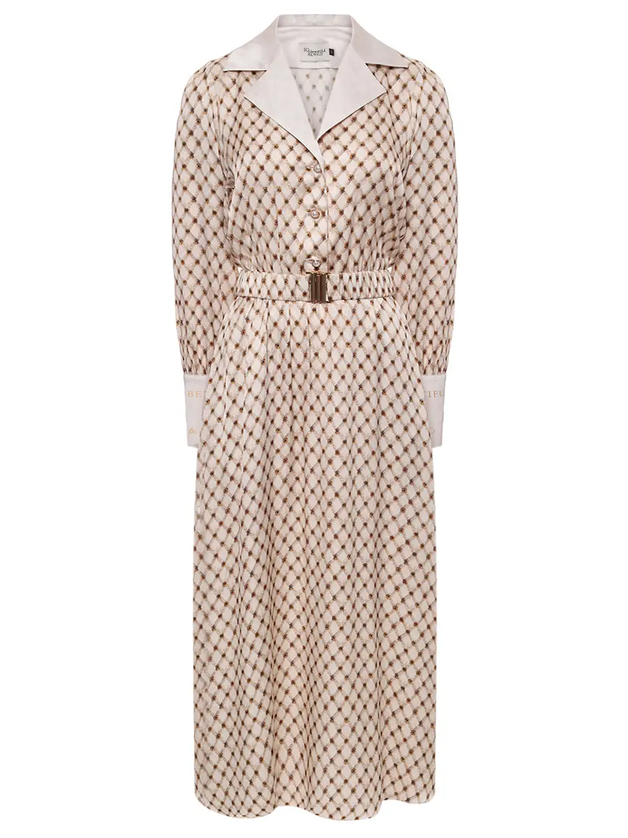 Платье из вискозы