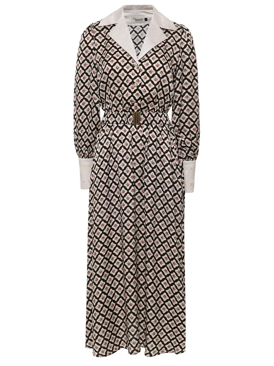 Платье из вискозы