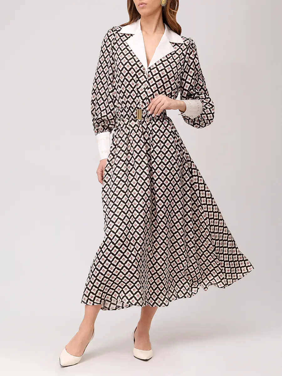 Платье из вискозы