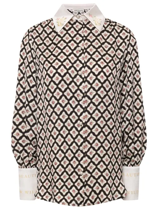 Блуза из вискозы SO BEAUTIFUL & WILD