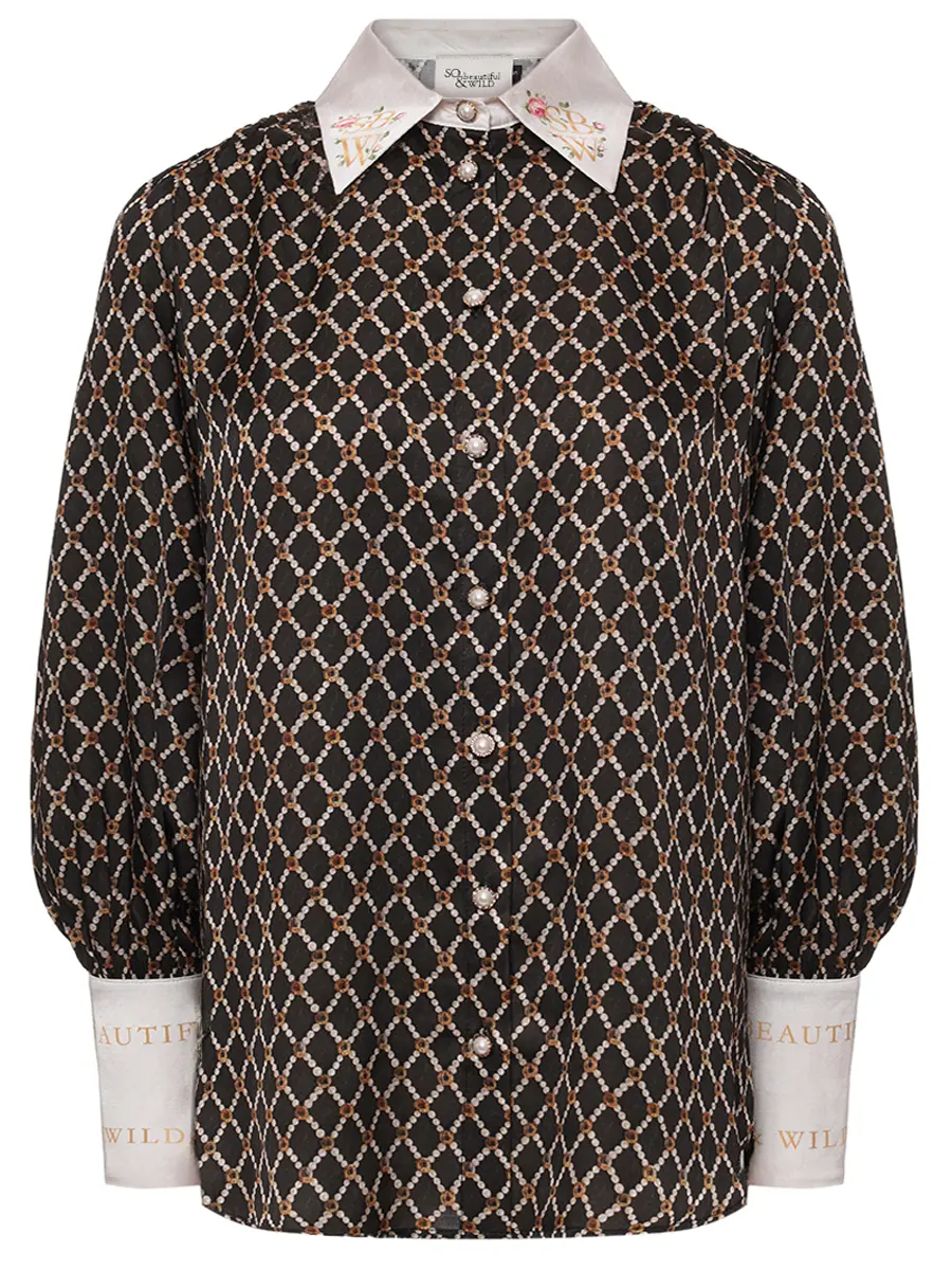 Блуза из вискозы