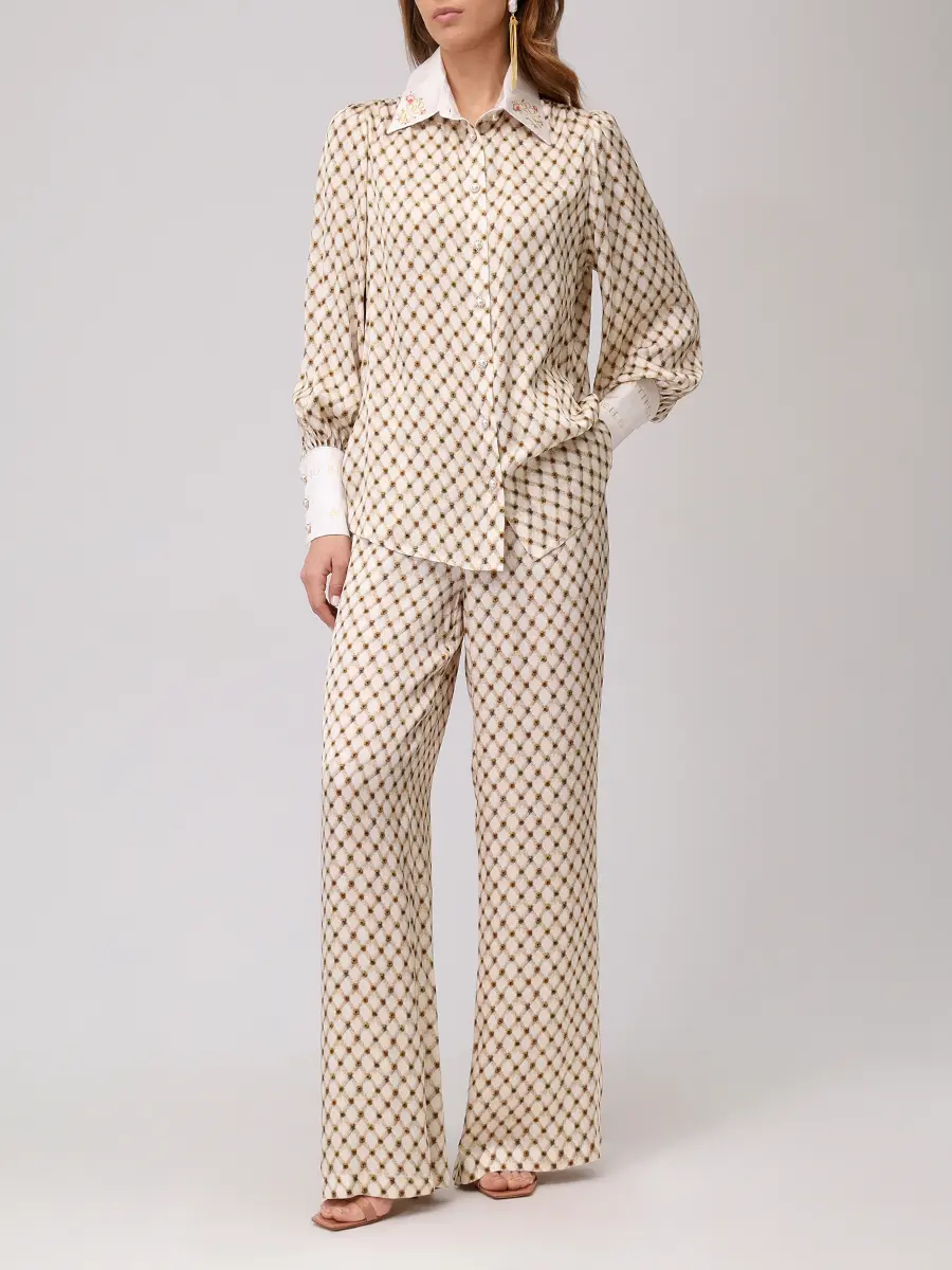 Брюки из вискозы