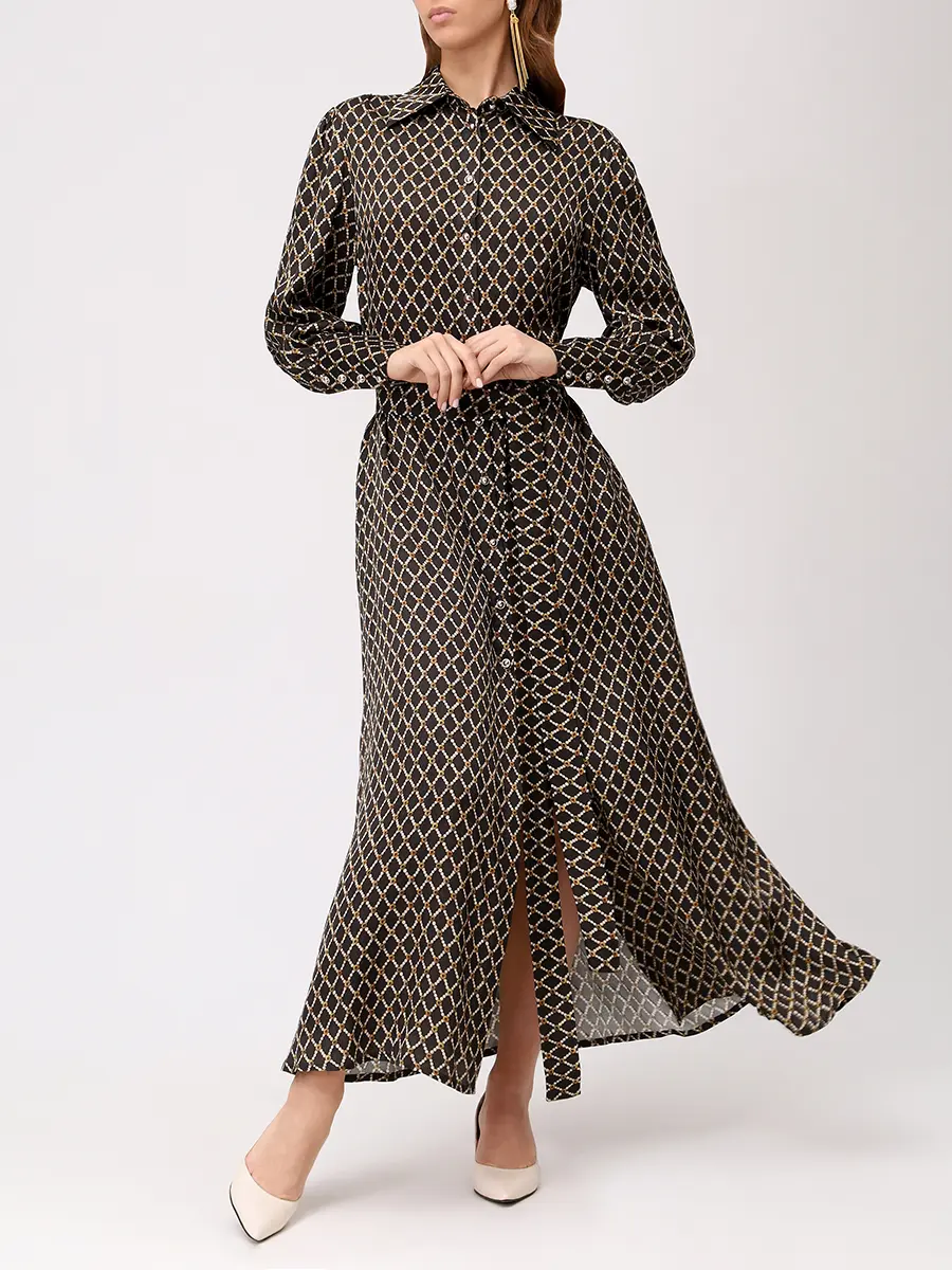 Платье из вискозы