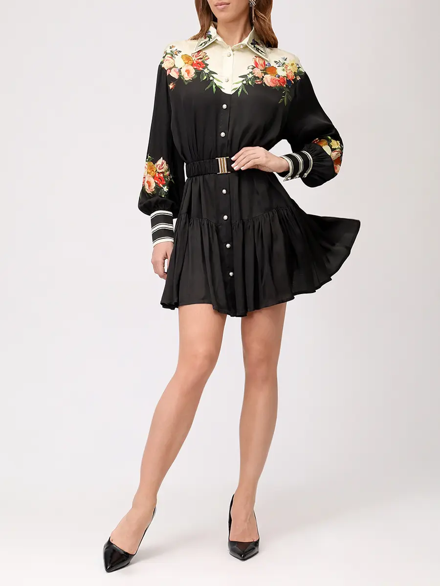 Платье из вискозы