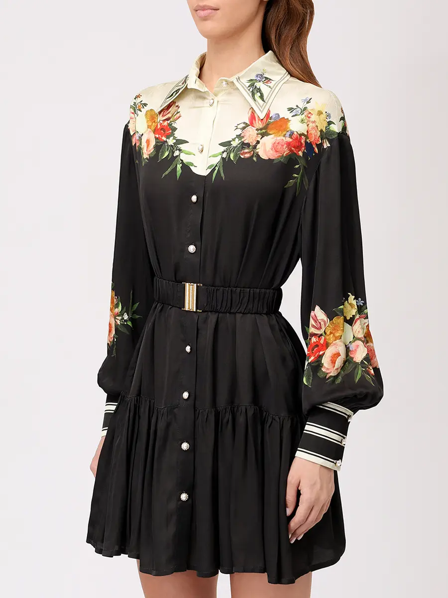 Платье из вискозы