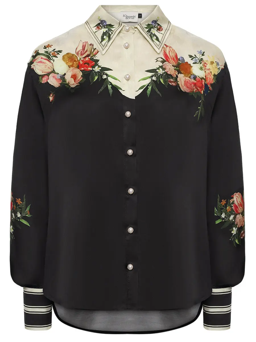 Блуза из вискозы