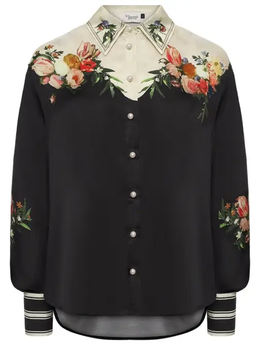 Блуза из вискозы SO BEAUTIFUL & WILD