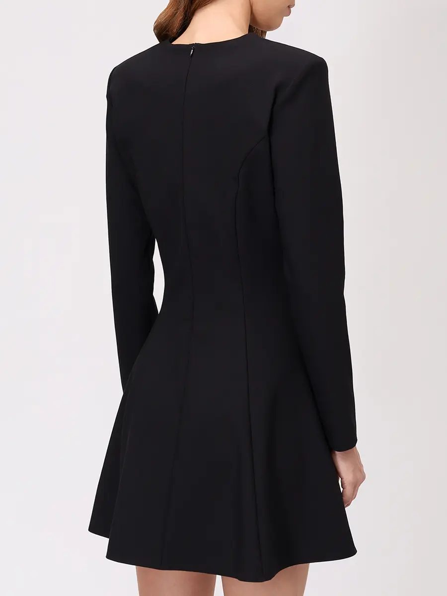 Платье однотонное