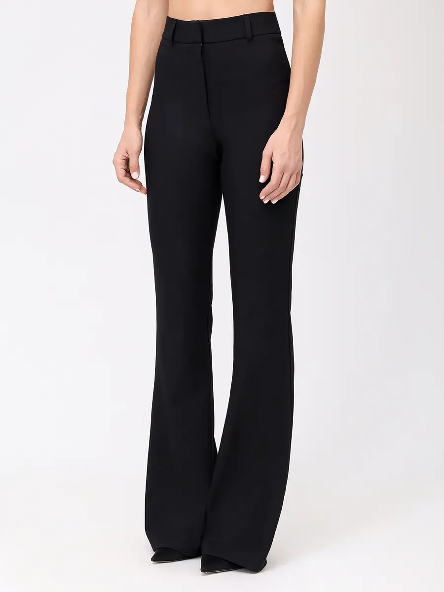 Брюки однотонные