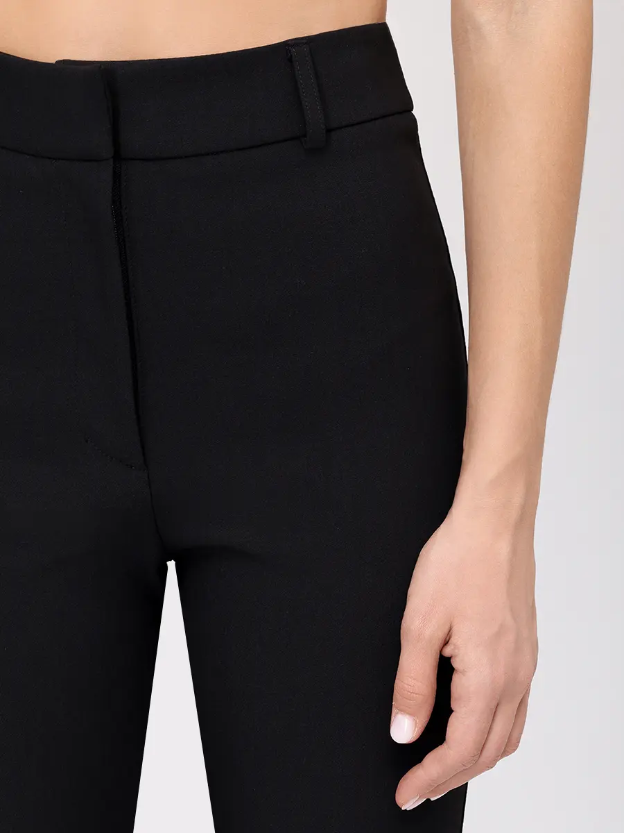 Брюки однотонные