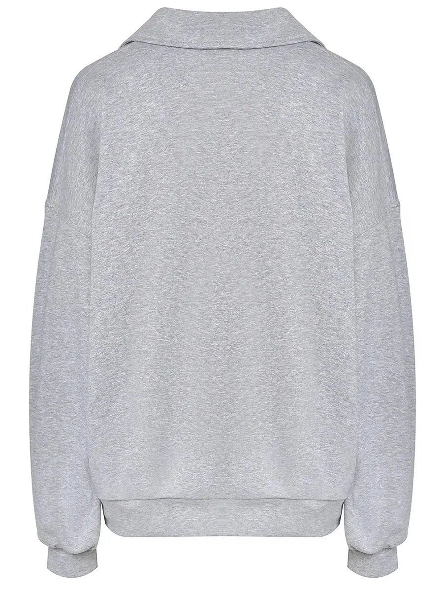 Толстовка однотонная