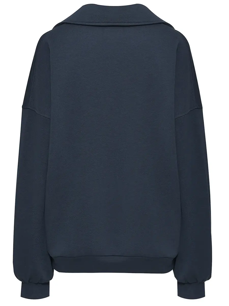 Толстовка поло с вышивкой