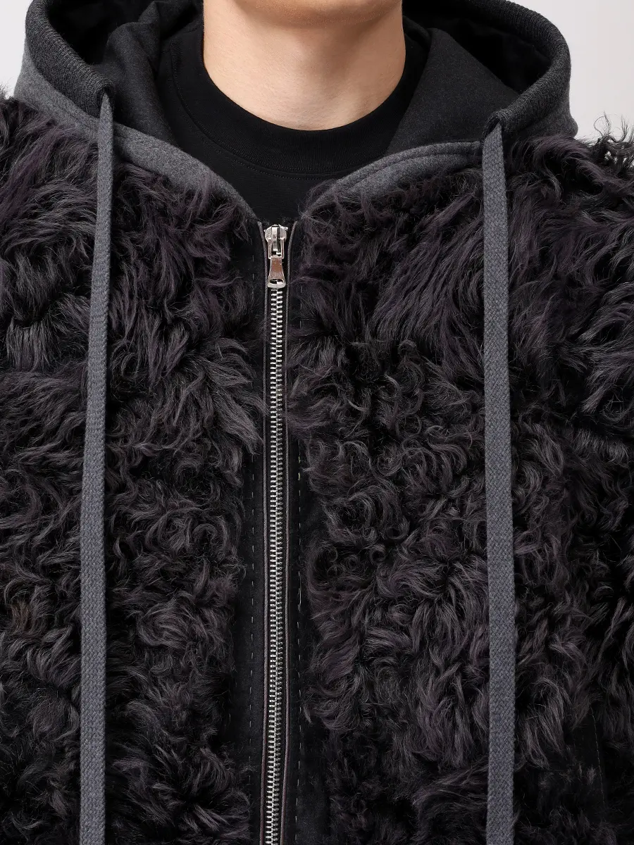 Куртка шерстяная с мехом