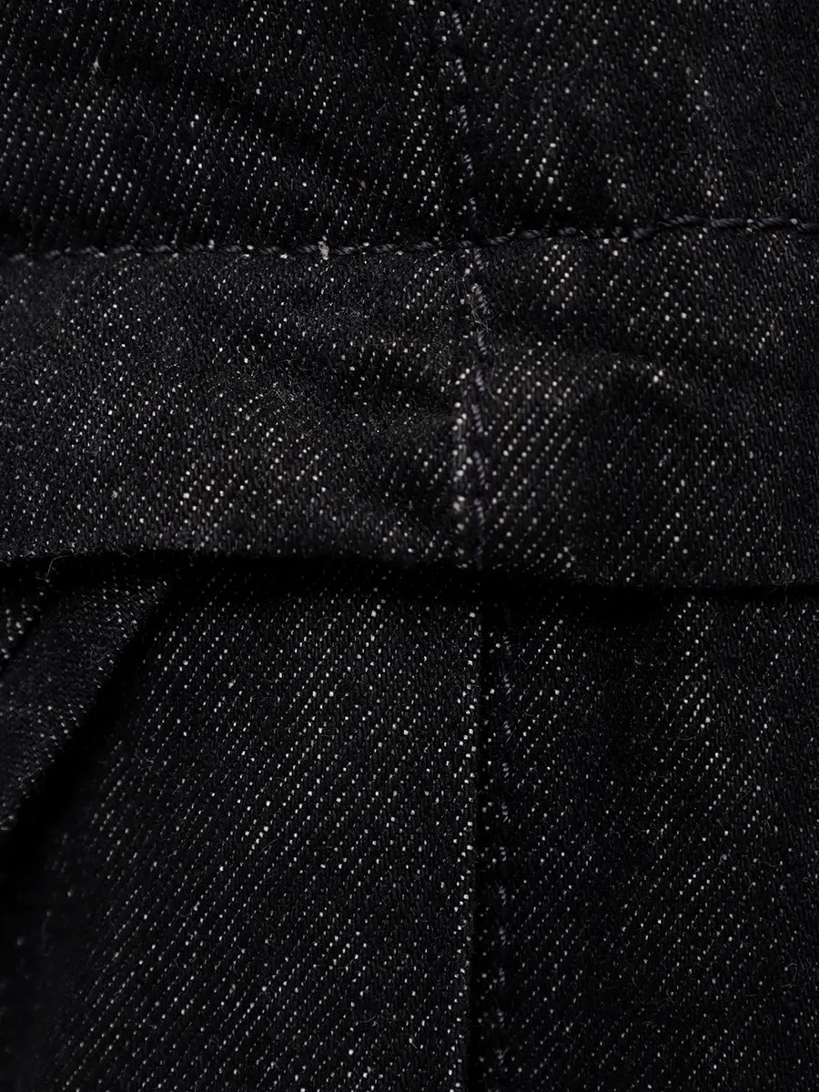 Парка джинсовая