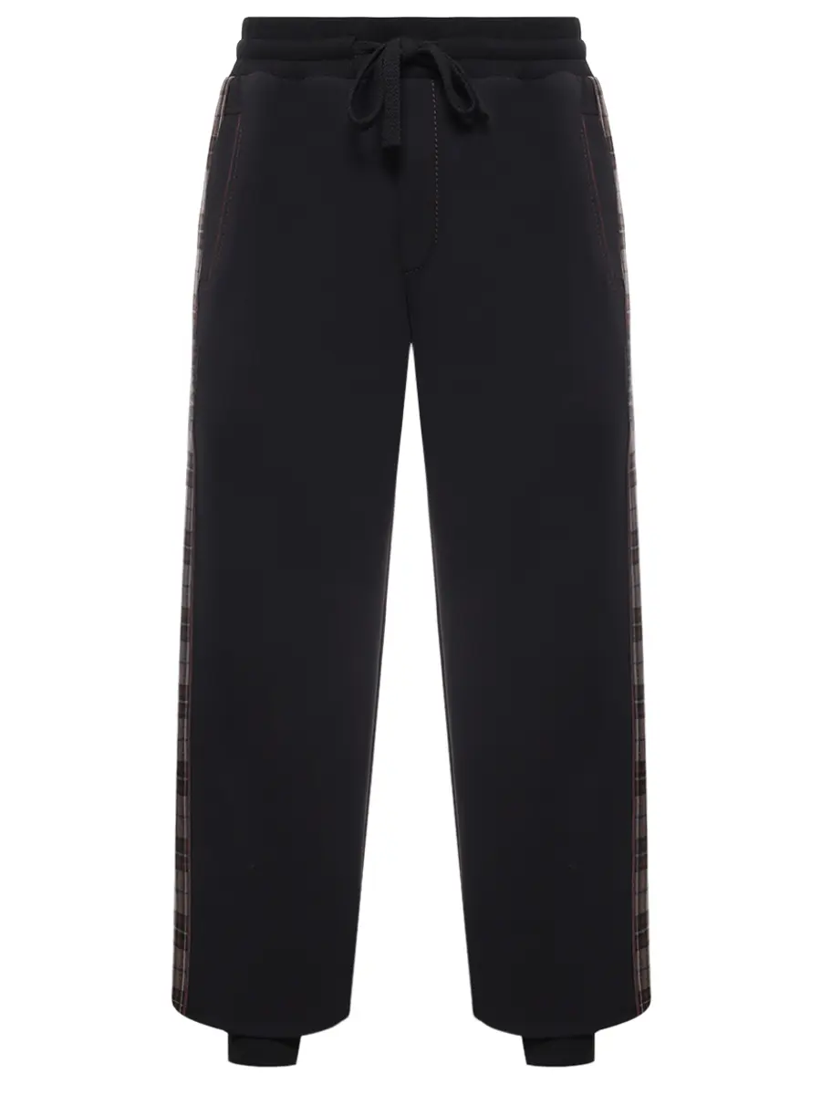 Джоггеры из хлопка и шерсти