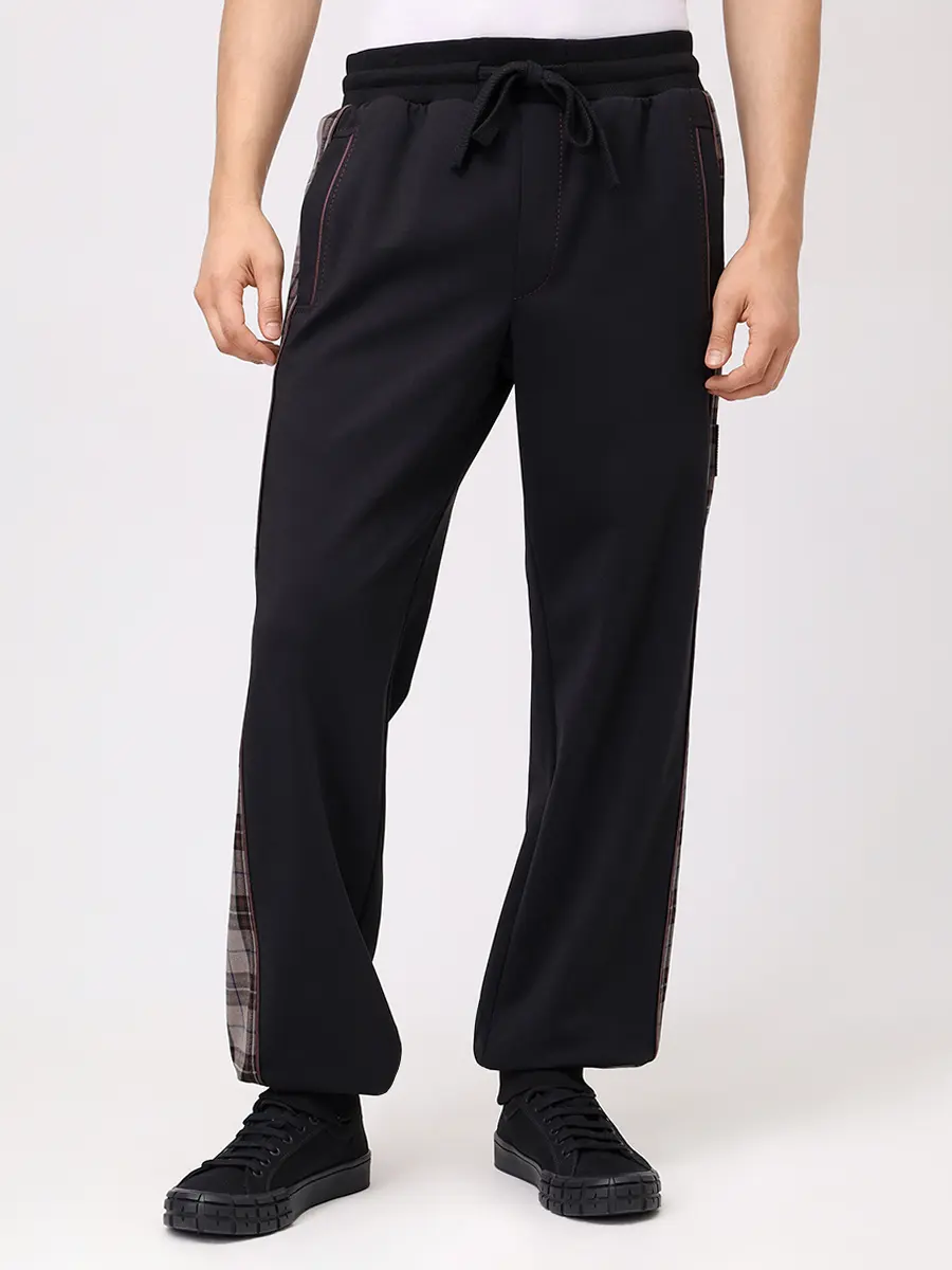 Джоггеры из хлопка и шерсти