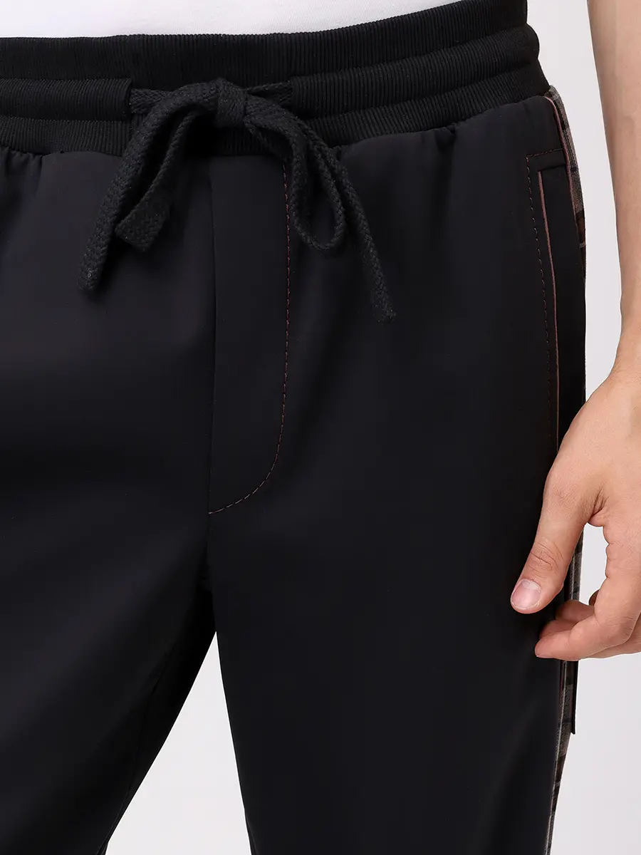 Джоггеры из хлопка и шерсти