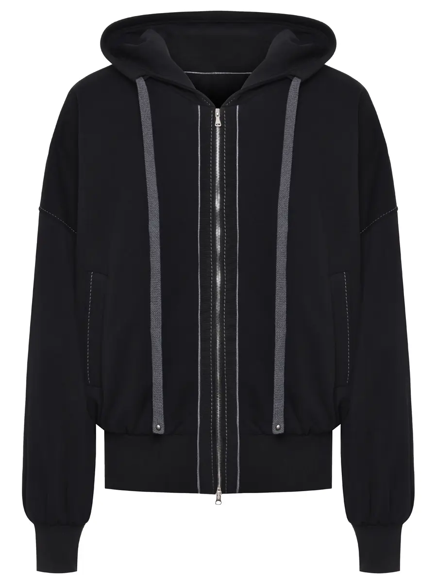 Бомбер с принтом