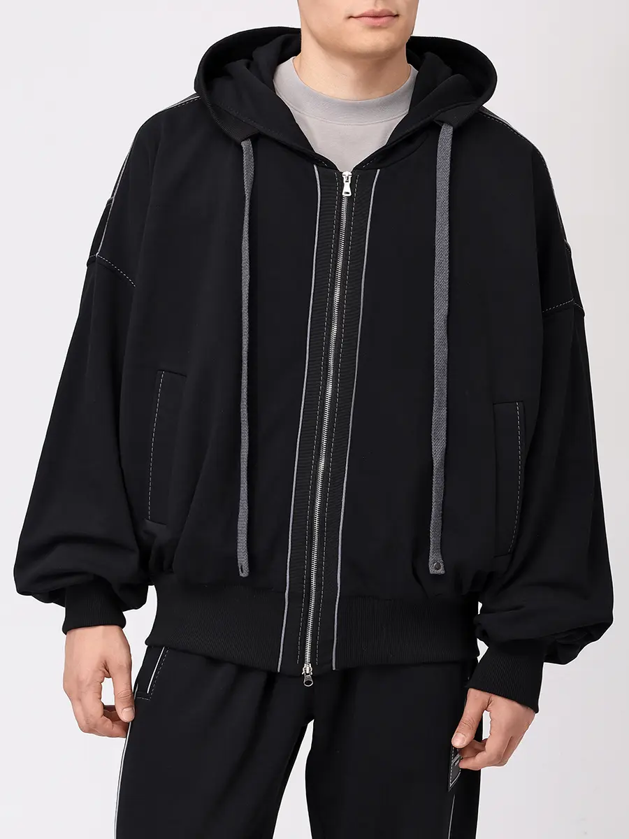 Бомбер с принтом