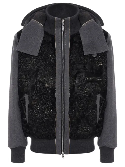 Куртка шерстяная с каракулем IGORGULYAEV