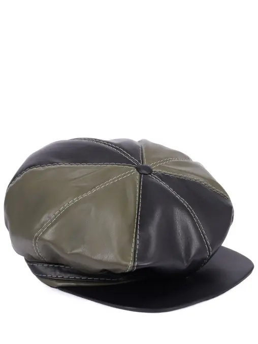 Кепи из экокожи IGORGULYAEV