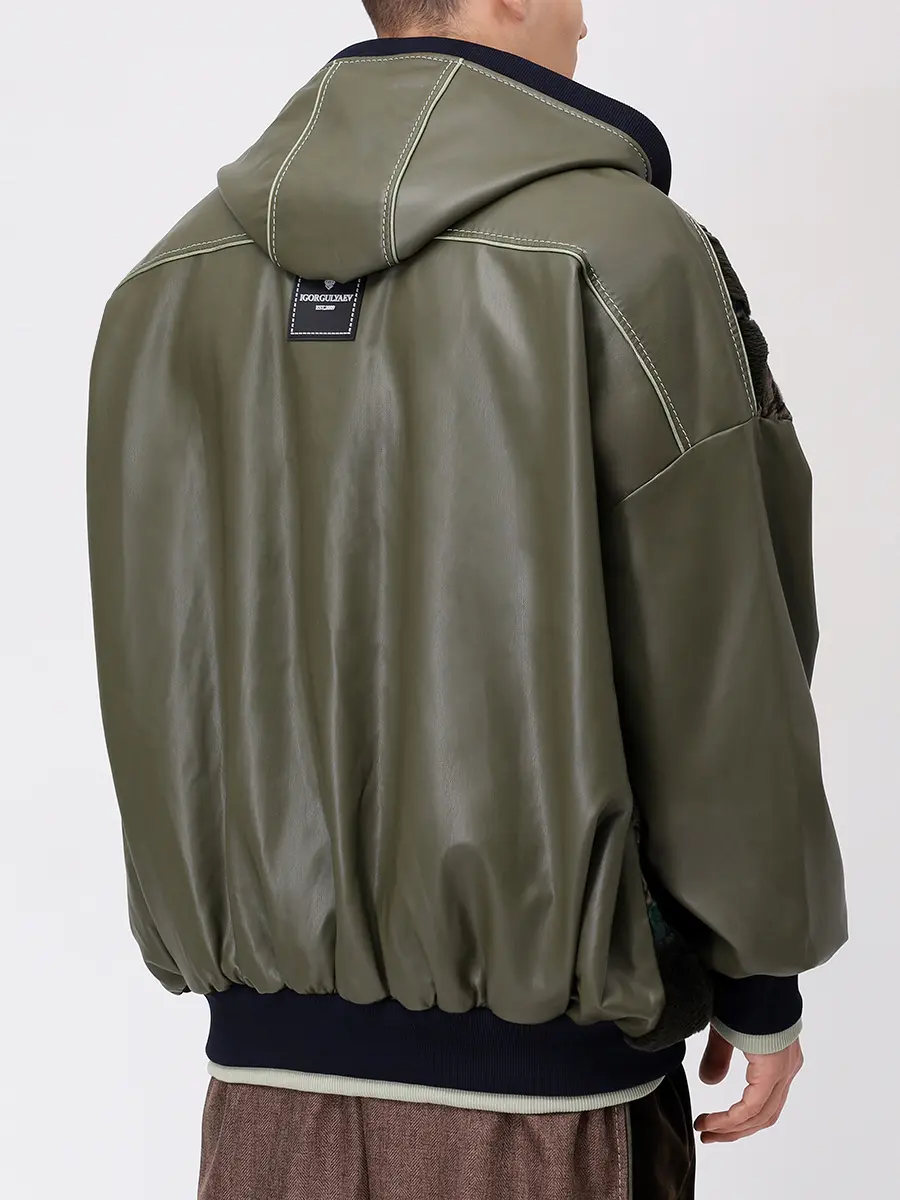 Куртка комбинированная