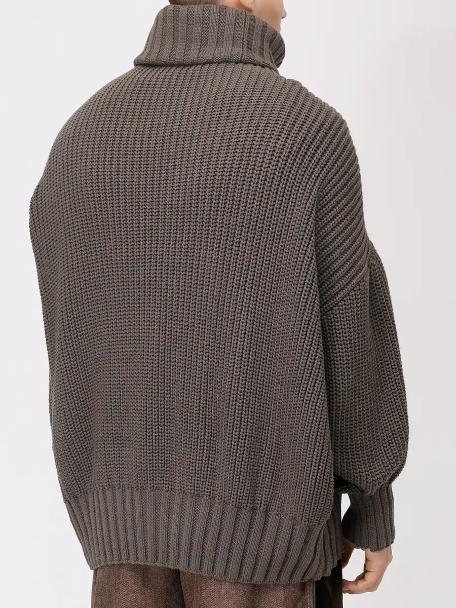 Свитер из хлопка и вискозы