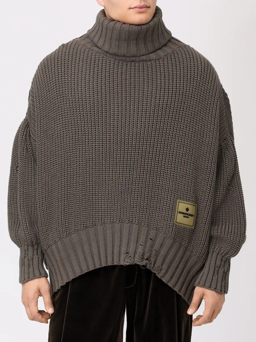 Свитер из хлопка и вискозы