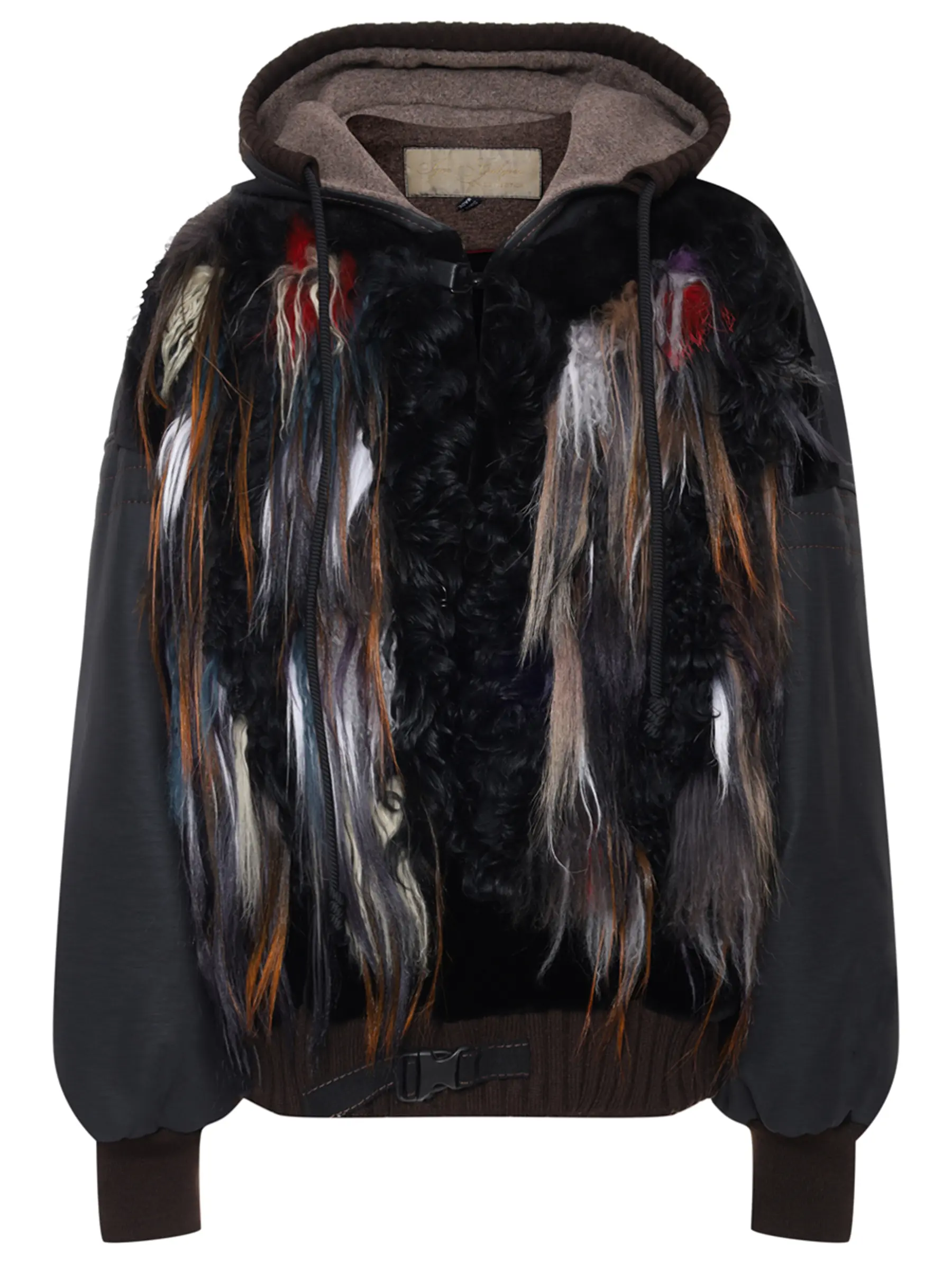 Куртка комбинированная