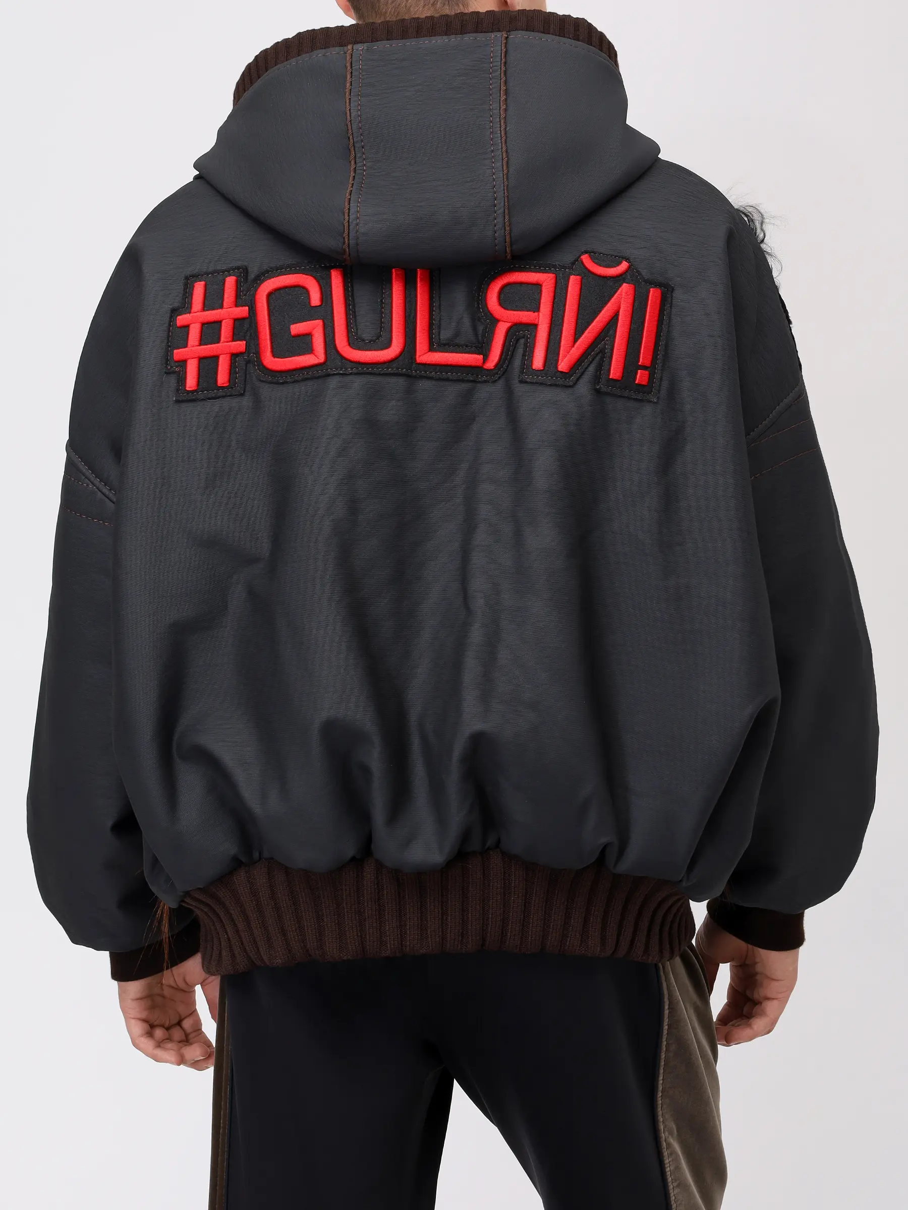 Куртка комбинированная