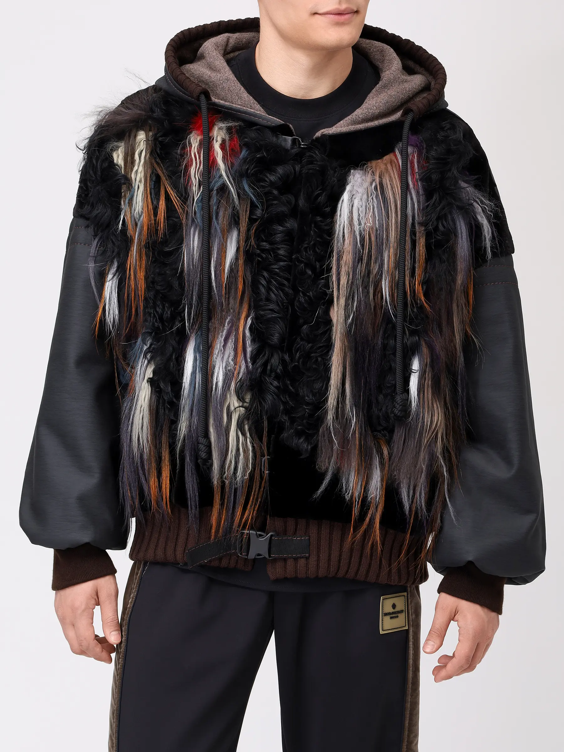 Куртка комбинированная