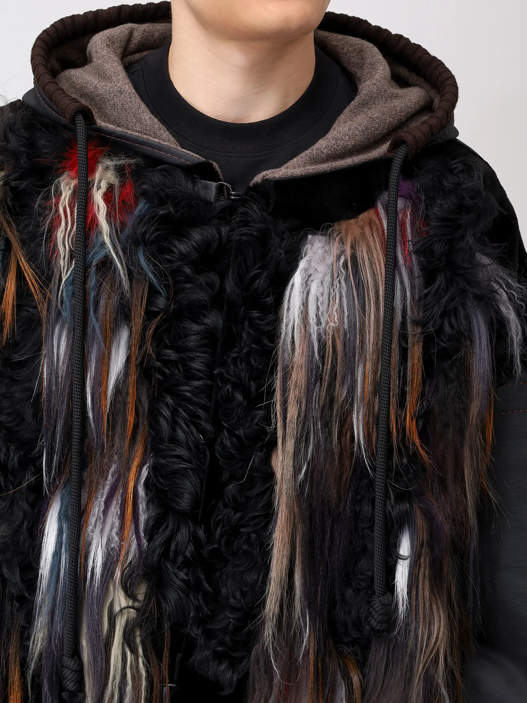 Куртка комбинированная