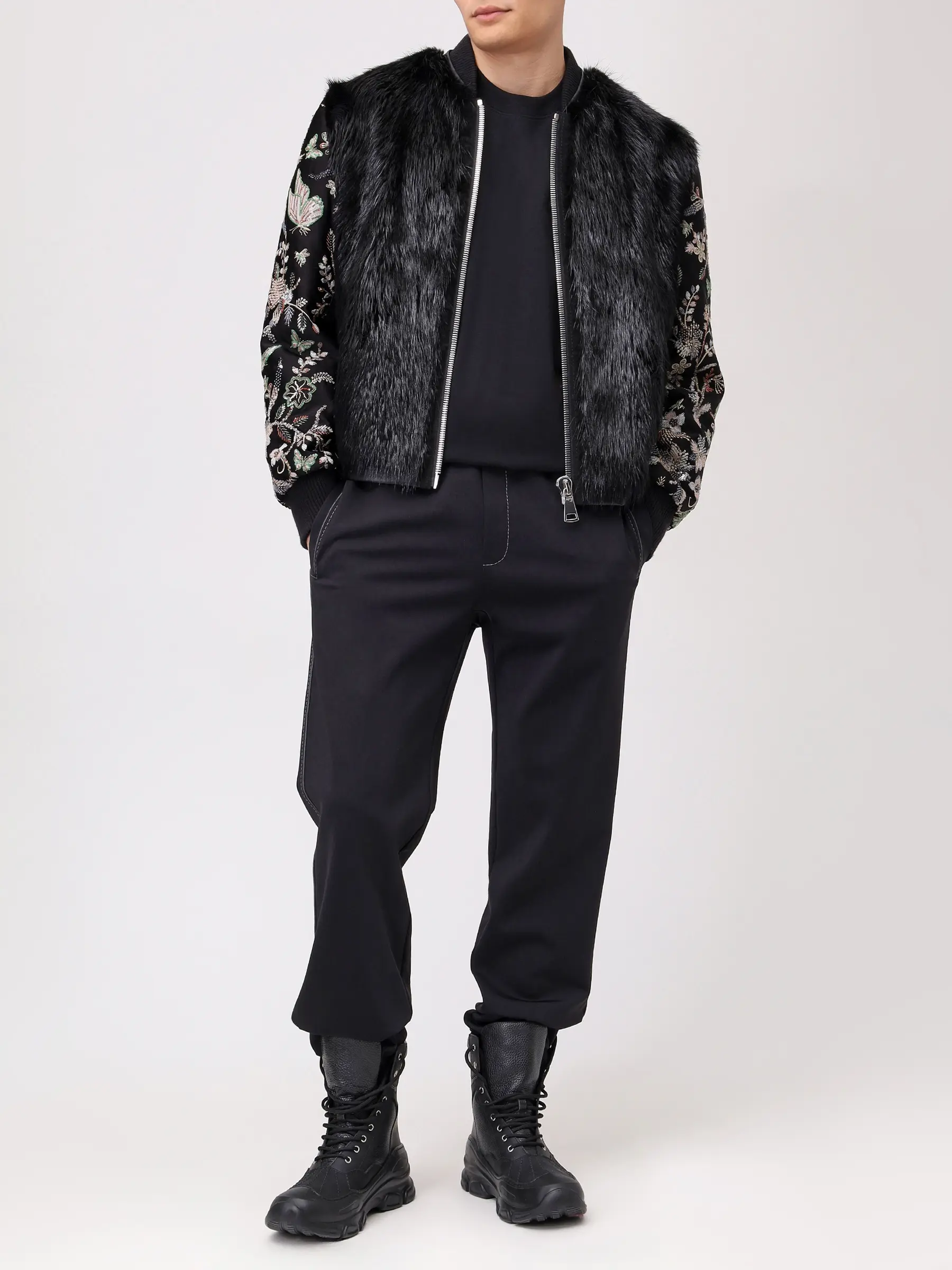 Бомбер с мехом